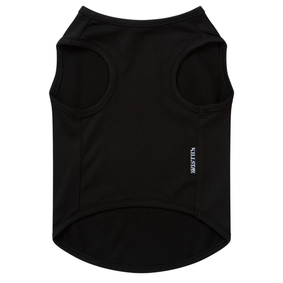 Killstar “Full Moon” Pet Vest Hoodie – Black Jersey Cotton XL w/ Graphic Print - Picture 7 of 10